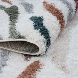 Rackhams Moodi Shaggy Multicolour Tidecrest Rug - 160X230 cm - thumbnail 4