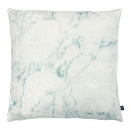 Rackhams Ashley Wilde Cinnabar Marble Cushion Cover - Sea Green/Light Green - 50cm x 50cm - Sea Green/Light Green - 67% Viscose/33% Linen