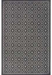 Rackhams Indoor & Outdoor Tribal Scandy Rug – Grey - 76X150 cm