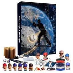 Rackhams 3D Baseball Player Advent Calendar - Style 5 - thumbnail 3