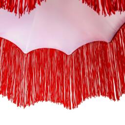 Rackhams Chic Red Robin Themed Vintage Victorian Style Cotton Fabric Lamp Shade - thumbnail 5