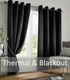 Rackhams Velvet Ring Top Blackout Curtains - Silver - 168cm width x 137cm drop - thumbnail 3