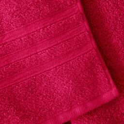 Rackhams Zero Twist Cotton Towel Hot Pink - Hot Pink - Hand Towel - thumbnail 2