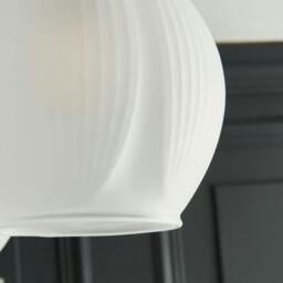 Rackhams Hamilton 5 Light Antique Brass Semi Flush Ceiling Light - thumbnail 5