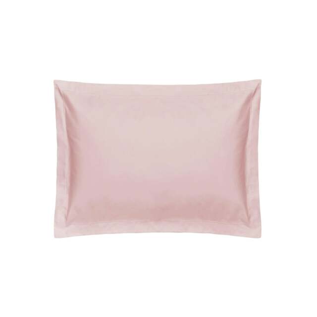 Rackhams 400 Thread Count Egyptian Cotton Oxford Pillowcase - Blush - M - Blush - 100% Egyptian Cotton - image 1