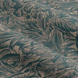 Rackhams Nature Grantley Jacquard Eyelet Curtains - Wedgewood - 229cm x 229cm - Wedgewood - 100% Polyester - thumbnail 2