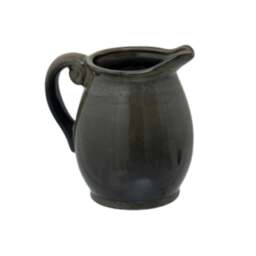 Rackhams Olpe Vase - Olive - 22cm x 15cm x 16cm - Olive - 100% Mixed