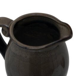 Rackhams Olpe Vase - Olive - 22cm x 15cm x 16cm - Olive - 100% Mixed - thumbnail 3