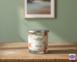 Rackhams Floral Scented Candle Collection - Hyacinth & Jasmine - 550g - thumbnail 4
