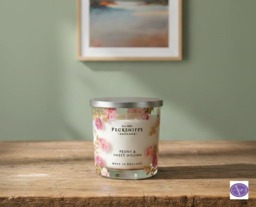 Rackhams Floral Scented Candle Collection - Hyacinth & Jasmine - 550g - thumbnail 6