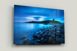 Rackhams Steel Blue Dawn - Framed Print 20 x 16 inch - thumbnail 2