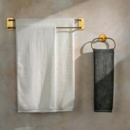 Rackhams Smoke Supima Cotton Hand Towel - Single - thumbnail 1