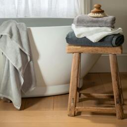 Rackhams Smoke Supima Cotton Hand Towel - Single - thumbnail 4