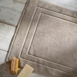 Rackhams Taupe Egyptian Cotton Bath Mat - Single - thumbnail 1