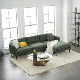Rackhams Haven Three Seater / Four Seater Corner Sofa, Linen - Armchair - Right hand facing