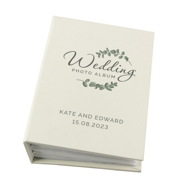 Rackhams Personalised Wedding 6x4 Photo Album - image 1