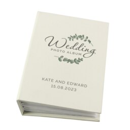 Rackhams Personalised Wedding 6x4 Photo Album