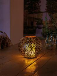 Rackhams Coco Solar Metal Flame Effect Light - thumbnail 2