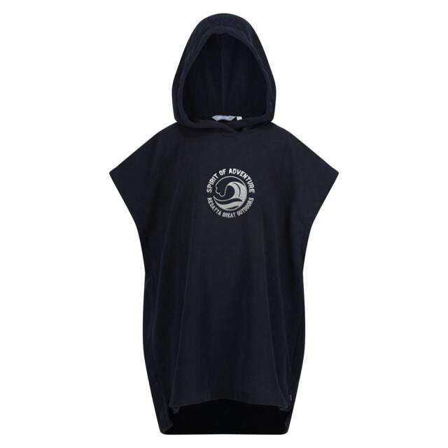 Rackhams Kids Spirit Of Adventure Hooded Towel - Navy - 3-5 Years - Navy - 100% Mixed - image 1