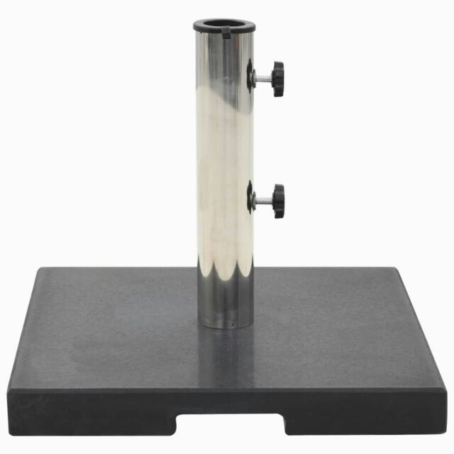 Rackhams Parasol Base Granite 20 kg Square Black - image 1