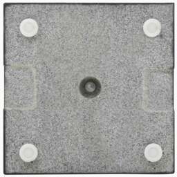 Rackhams Parasol Base Granite 20 kg Square Black - thumbnail 3