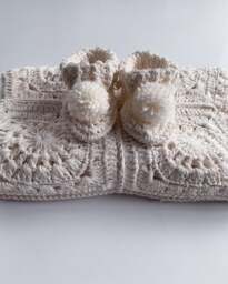 Rackhams The Elsie Blanket - cream - thumbnail 1