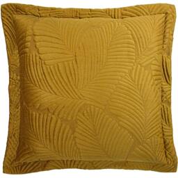 Rackhams Palmeria Cushion Cover - Gold - One Size - Gold - 100% Mixed - thumbnail 1