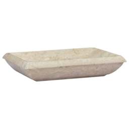 Rackhams Sink Cream 50x35x10 cm Marble - thumbnail 2