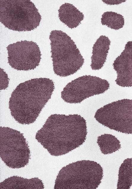 Rackhams Moodi Shaggy Purple Nimbus Rug - 160X230 cm - image 1