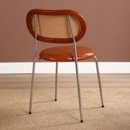 Rackhams Coer Rattan Dining Chair, Rattan - Brown - thumbnail 4