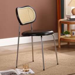 Rackhams Coer Rattan Dining Chair, Rattan - Brown - thumbnail 2