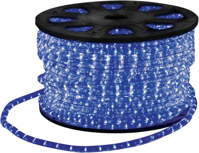 Rackhams Blue 45M Led Rope Light