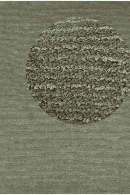 Rackhams Supersoft Unicolor Short-Pile Green Rug - 160X230 cm - image 1