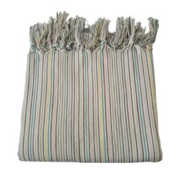 Rackhams Vista Cotton Mini Blanket - Shawl - thumbnail 1