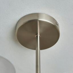 Rackhams Kingsholm 5 Light Satin Nickel Semi Flush Ceiling Light - thumbnail 6