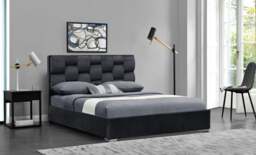 Rackhams Auckland Plush Velvet Bed Frame - A Plush and Elegant Centerpiece for Your Bedroom - Duck Egg Blue - King - thumbnail 3