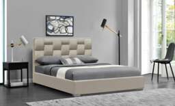 Rackhams Auckland Plush Velvet Bed Frame - A Plush and Elegant Centerpiece for Your Bedroom - Duck Egg Blue - King - thumbnail 2