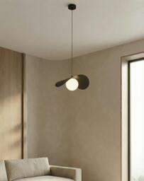 Rackhams RITUAL Med Pendant Lamp 1 x G9 Black - thumbnail 3