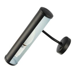 Rackhams Classic Traditional Picture Wall Light Fitting in Matte Black with Switch Button - thumbnail 4