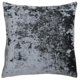Rackhams Verona Square Cushion Cover - Pewter - 55x55cm - Pewter - 100% Polyester