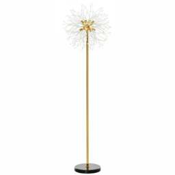 Rackhams 160cm Dandelion-Crystallite Floor Lamp, with Foot Switch - thumbnail 1