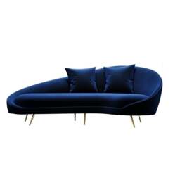 Rackhams Slender Modern Armchair, Velvet For Clearance - Grey Armchair - thumbnail 5