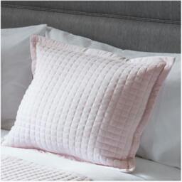 Rackhams Crompton Filled Cushion - Powder Pink - One Size - Powder Pink - 60% Cotton/40% Polyester