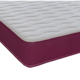 Rackhams Hybrid Memory Foam & Pinna-Coil Mattress - Soft/Medium Comfort, Cooltouch + - Purple - 1 - European King Size Mattress (160cm x 200cm) - thumbnail 3