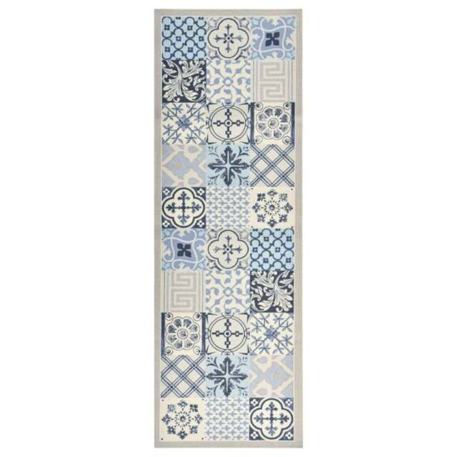 Rackhams Kitchen Floor Mat Washable Mosaic 45x150 cm - image 1