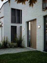 Rackhams Cuba Outdoor Energy Round - Wall light - Black - 1 - thumbnail 3