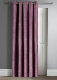 Rackhams Westwood Door Curtain - 117cm x 213cm - Silver - thumbnail 6