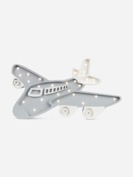 Rackhams Plane Lamp in Grey (21.5x39x5.5 cm) - Grey - One size - thumbnail 1
