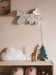 Rackhams Plane Lamp in Grey (21.5x39x5.5 cm) - Grey - One size - thumbnail 3