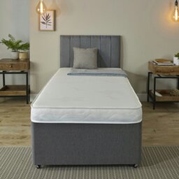"Rackhams Orthopaedic Reflex Foam Mattress - 4"" Deep, Medium Firm Hypoallergenic - White - 1 - 2ft6 Small Single Mattress (75cm x 190cm)" - thumbnail 3
